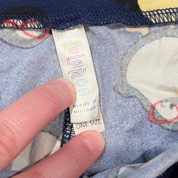 Lularoe leggings. Soft and stretch material. - Picture 2 of 3